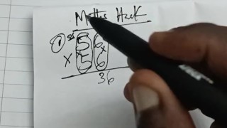 IT'S a NO NUT NOVEMBER, so check out this MATHS trick