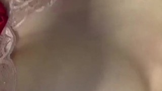 Pink silk was very wet 💖💧