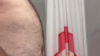 Watching Me Cum From The Bathroom Door