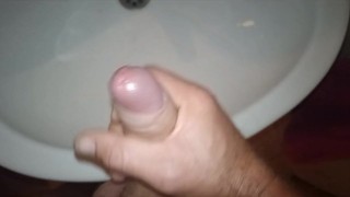 touching my cock