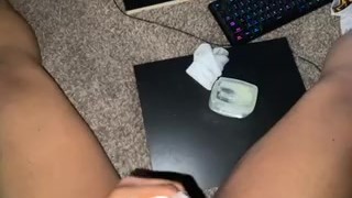 Big dick masturbation