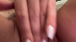 Hairy pussy close up