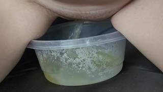 WATCH MY JUICY PUSSY PISS AFTER SEX WATCH FOR THE CUM DRIP