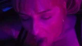 SEXY - HOT BLONDE WITH BIG TITS, TAKING IT!!