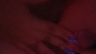 Sexy college Latina in lingerie