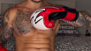 🥊BOXING NO HANDS CUM🫦most amazing way to cum🍌