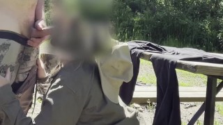 Best Public Summer Fuck Of 2024 Made Her Squirt Like a Waterfall By The Lake Side