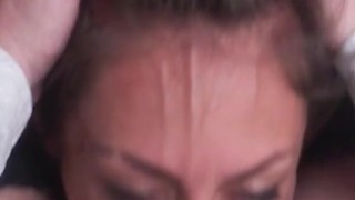 Candie Cross passed her facefuck exam with flying colors!