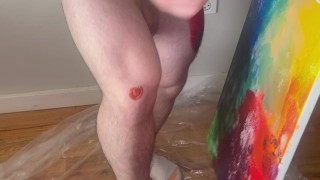 Hung Twunk Pays Tribute to Pollock