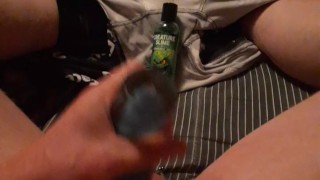 Had to try my new lubricant on a sextoy