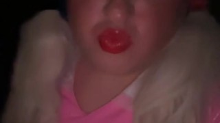 Sissy in the street!