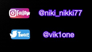 Blowjob with titfuck and big anal plug