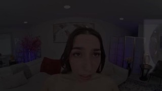 FuckPassVR - From beans to blowjobs, Chanel's special blend includes her pussy and a facial cumshot