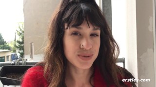 Ersties - Constantina Toys Her Pussy Until it Bursts