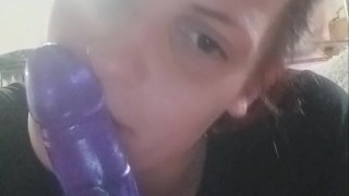 mommy sucks on dildo (custom)