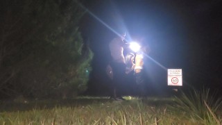 I Met Two Fans At The Club, I Got Wet And Let Them Fuck Me In The Middle Of The Street Outdoors, UNC