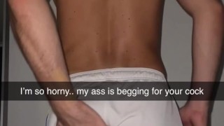 POV Hot College Guy Ditches Class to Get Fucked on Snapchat