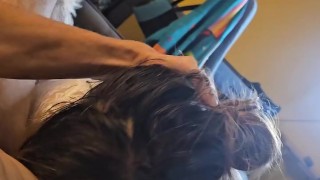 Prego fiance deepthroat on webcam