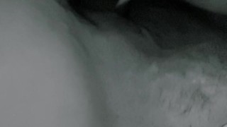 Playing with my pussy before work