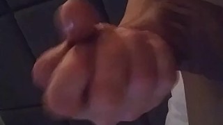 Cum close up at the cam