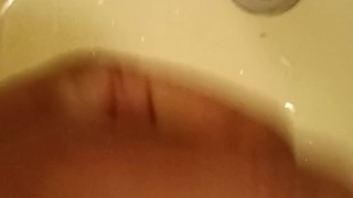 Did a handjob after watching a porn video