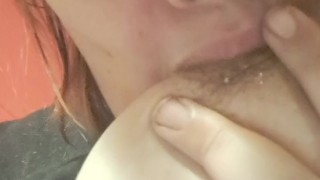 Watch me suck and play with it