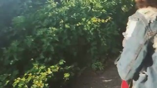 OUTSIDE COSPLAY CITY GIRL SOLO FEMALE PUBLIC NUDITY