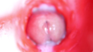 CAMERA INSIDE PUSSY: ALMOST CUM IN PUSSY! BEST Internal ASMR in 4K