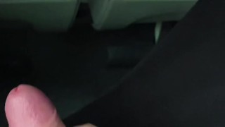 Jerking off in the public bus!