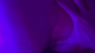Blacklight party toy ass fuck pt2