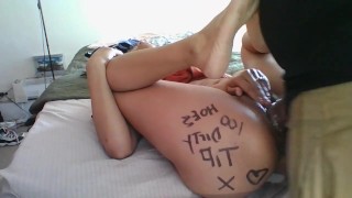 STRIPPER AT HOME SUPER SEXY EXOTIC TAKES ON BIG DICK BBC GHETTO