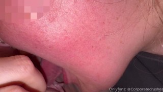 REAL LESBIAN: Close Up Pussy Licking