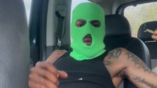 In The Backseat Wit This Big Black Mandingo Out This Morning🪵🫣🤘🏾