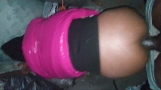 Quickie while my boyfriend was in the shower