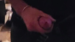 Massive cumshot on mirror