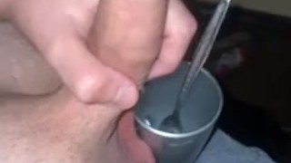 Look at my big white cock