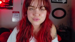 Amateur Redhead Laughs at Your Tiny Cock and Denies You Orgasm