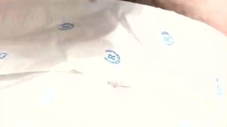 I masturbate in bed and come on my stomach