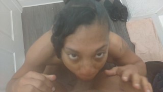 Sucking the skin off that dick part 2