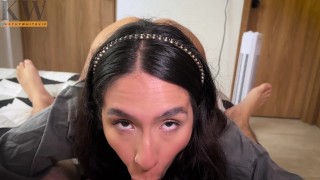 I got bored watching a movies so I SUCK and FUCK my best friend's COCK