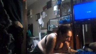 begging to eat my dick up before her man comes