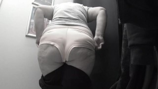 I'm in the fitting room.