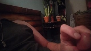 Tattoo Ginger cut guy sharing his load with you