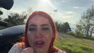 ME CALIENTO LAVANDO MI MOTO Y TERMINÉ DESEÁNDOME Y CHUPANDO UNA RICA VERGA