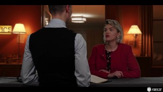 Lobby Boy Fucks Hotel Girl Guest In Time Stop Sex - Blonde Ashby Winter Facial And Creampie COMPLETE