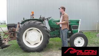 HOT Hunk LATINO Farmer Fixes The Tractor And Jock s Ass