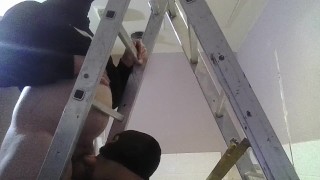 Blowjob for the Trainee