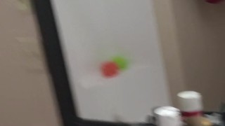 Hotel sex after a night out.