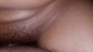 TEASING AND RUBBING HIS DICK ON MY PUSSY UNTIL I SEE HIS PRECUM