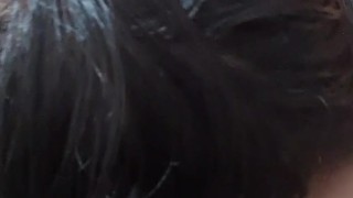 Smothering His Face With Whip Cream On My Huge Boobs